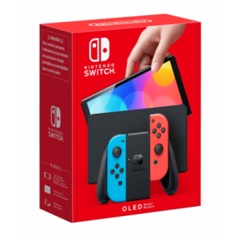 Nintendo Switch OLED (Neon Red/Neon blue)