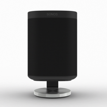 Nova Desk Stand for Sonos One Single (Black)