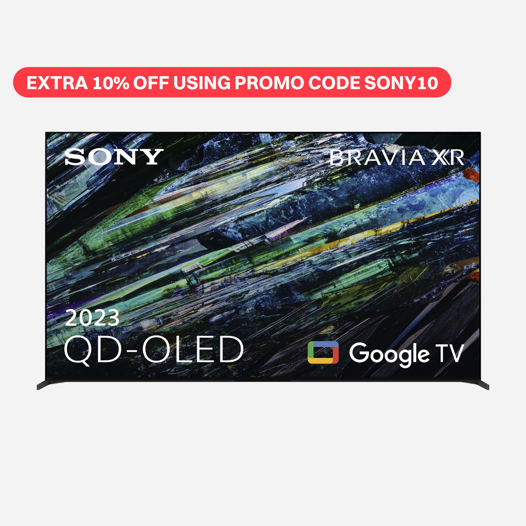 Sony A95L 65” Bravia XR QD-OLED 4K Ultra HD TV  Sony XR65A95LU