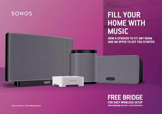 Sonos hits UK television again