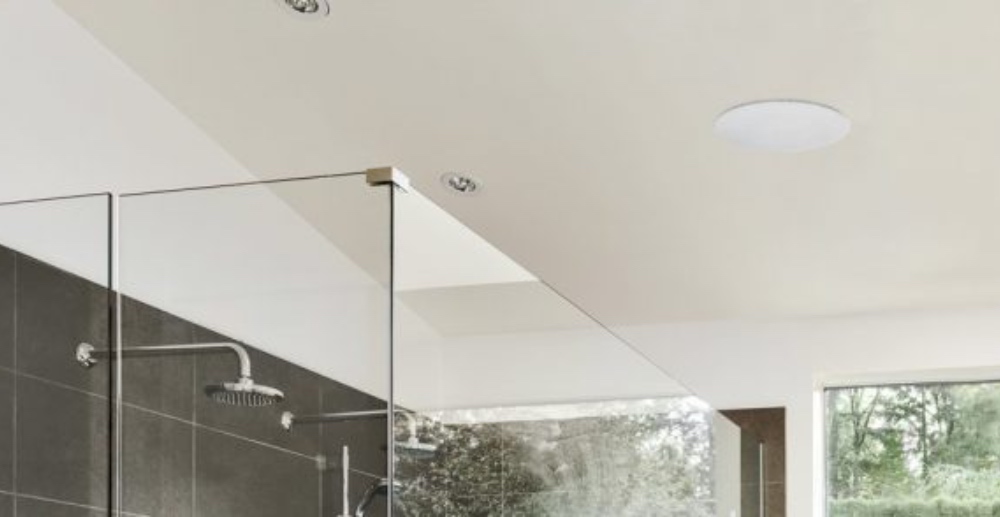 Ceiling Speakers Bathroom Installation