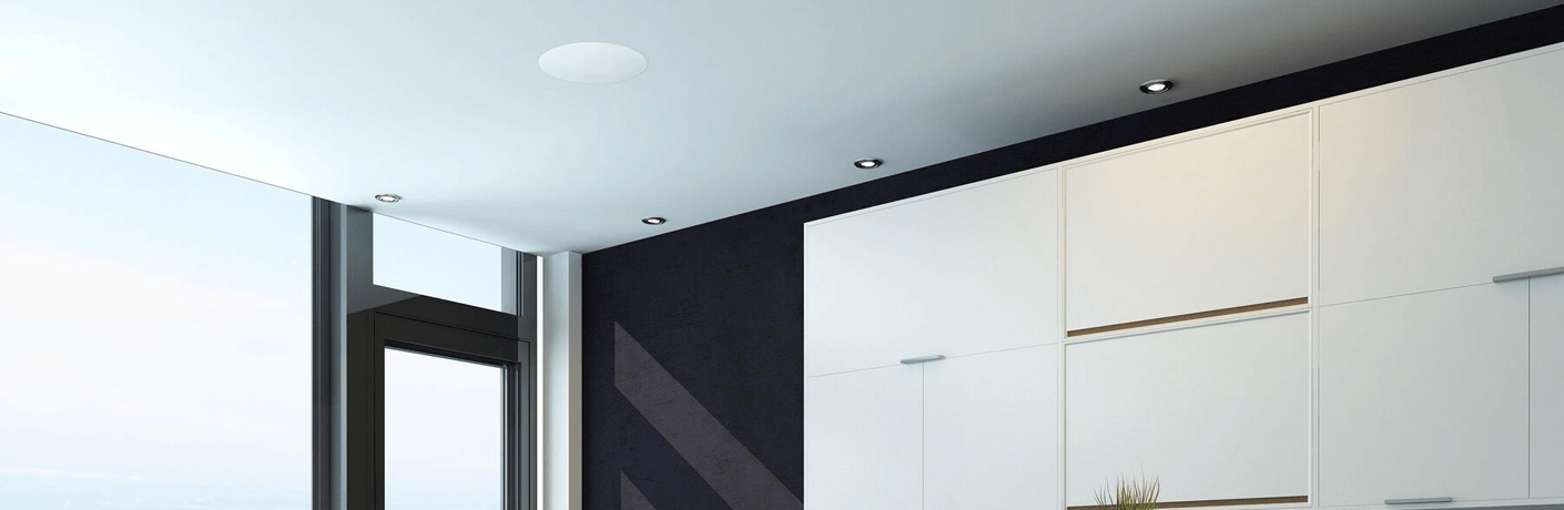 Lithe Audio Bluetooth Ceiling Speakers, Flush Mount Wireless Ceiling Speakers