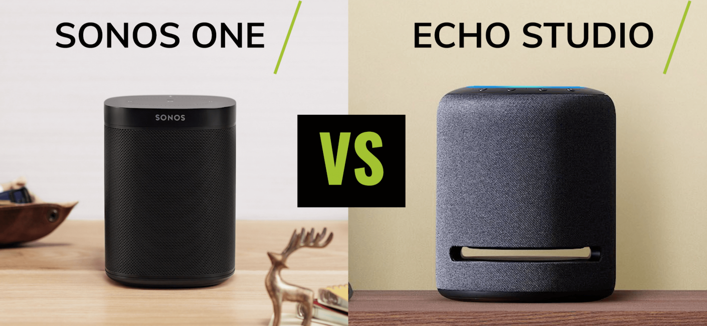 Sonos One vs Amazon Echo Studio - Which speaker is right for you?