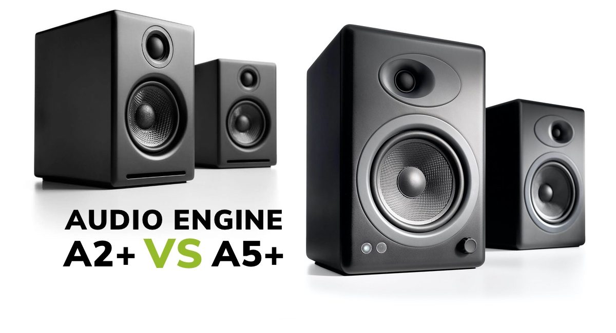 Audioengine A2+ vs A5+ Wireless Speakers Comparison