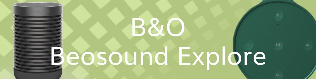 B&O Beosound Explore Header