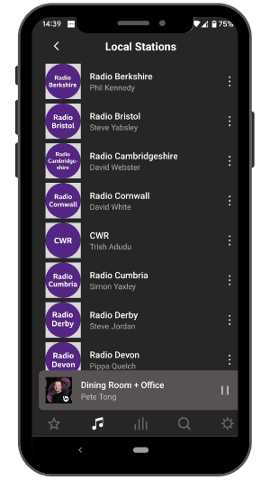 BBC Sounds Local Stations