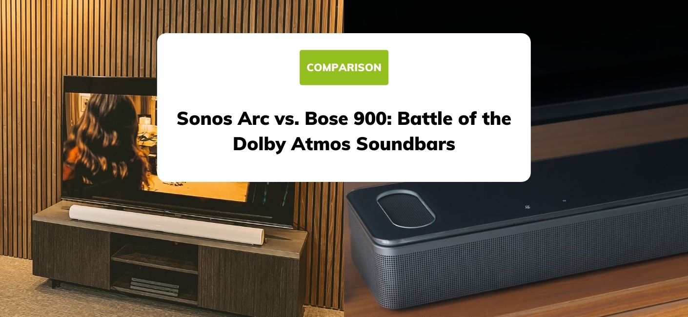 frisør månedlige falsk Compare Sonos Arc vs Bose 900 | Soundbar | Smart Home Sounds