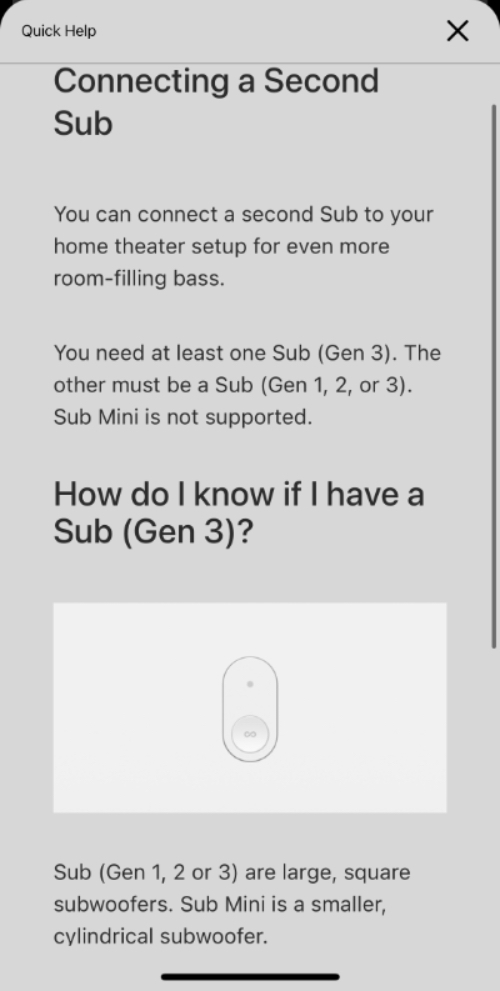 Sonos Sub Mini Rumour