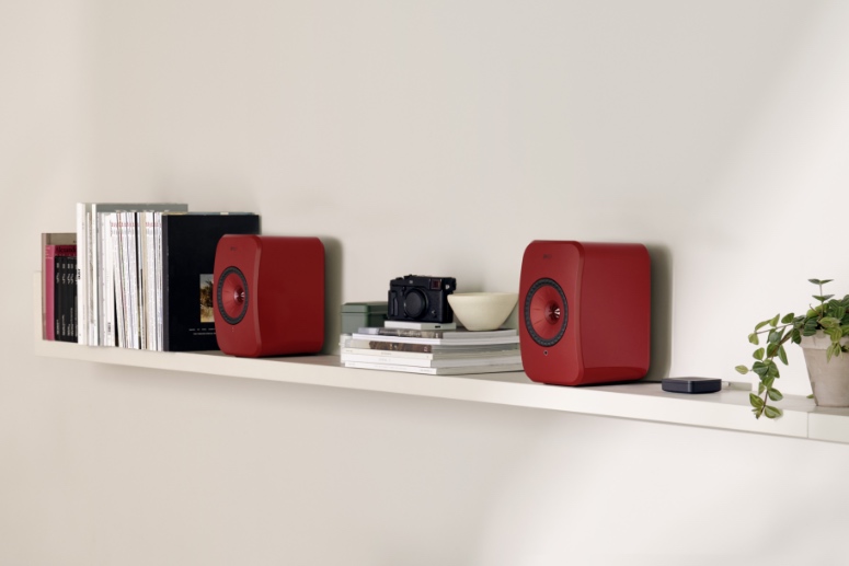 KEF LSX II red lifestyle blog