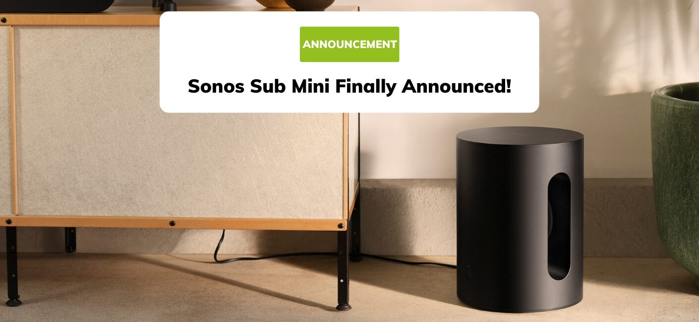 bille Kirurgi Selvrespekt The New Sonos Sub Mini Is Finally Here! | Smart Home Sounds