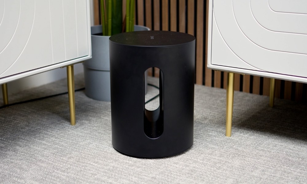 Sonos Sub Mini Black Living Room