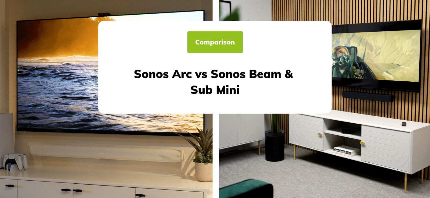 Afstem Diskutere disharmoni Sonos Arc vs Beam Gen 2 & Sonos Sub Mini: Which to buy?