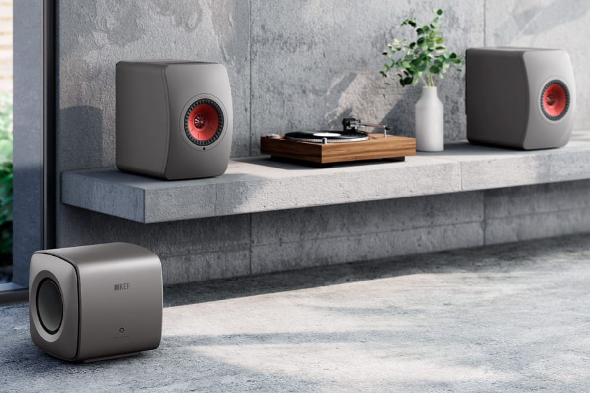 KEF-KC62-Subwoofer-Titanium-Grey-Released-lifestyle