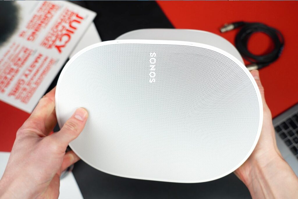 Sonos Era 300 held in hands