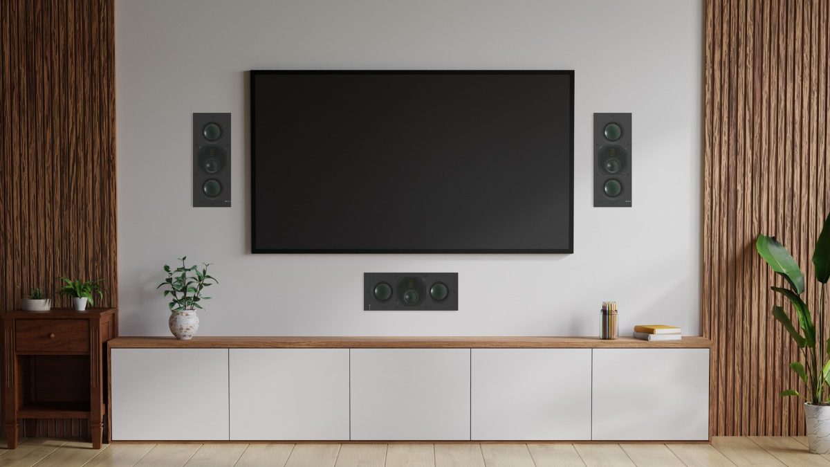 Monitor Audio Creator Series LCR In-Wall configuration