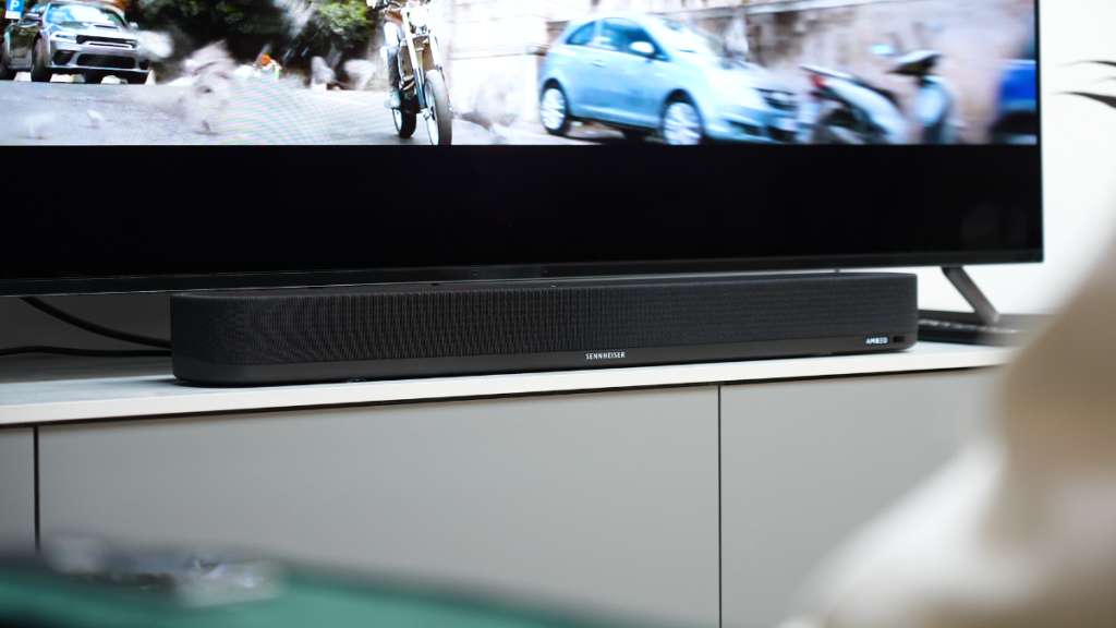 Sennheiser Ambeo Soundbar Mini On Media Unit