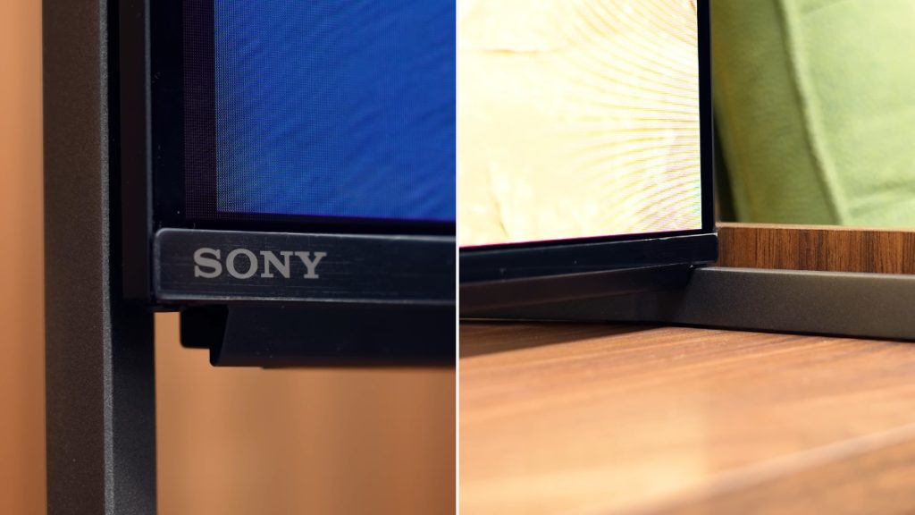 Close up of Bravia 8 II chassis